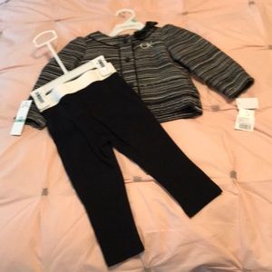 Baby girl Calvin Klein outfit. BNWT